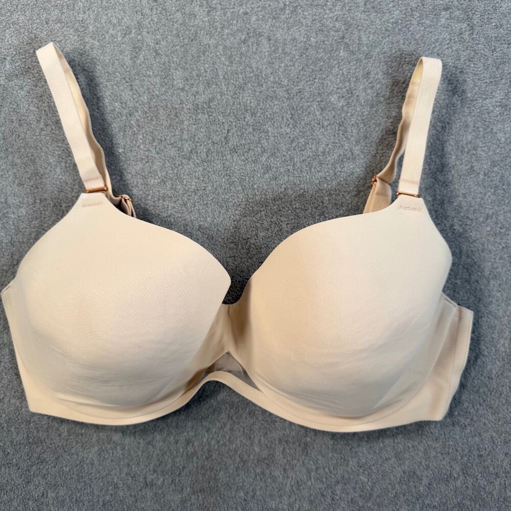 Soma Bodify Perfect Coverage Bra Women's 34DDD Nude Beige Underwire Padded